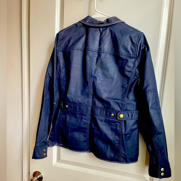 J.Crew Navy Blur Downtown Field Utility Jacket - Picture 2 of 2